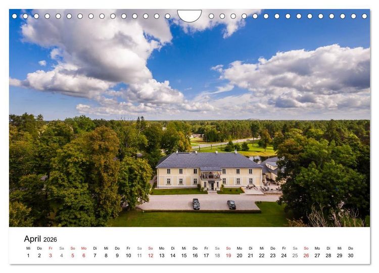 Produktbild: Der Nordwesten Estlands (Wandkalender 2026 DIN A4 quer), CALVENDO Monatskalender