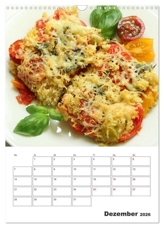 Produktbild: Leckeres mit Tomate (Wandkalender 2026 DIN A3 hoch), CALVENDO Monatskalender