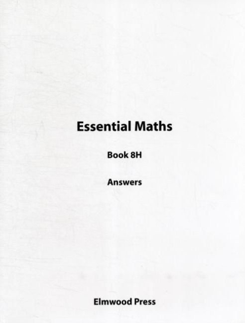 Produktbild: Essential Maths 8H Answers