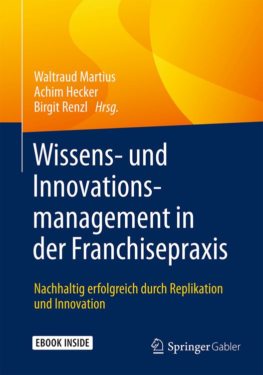 Produktbild: Wissens- und Innovationsmanagement in der Franchisepraxis