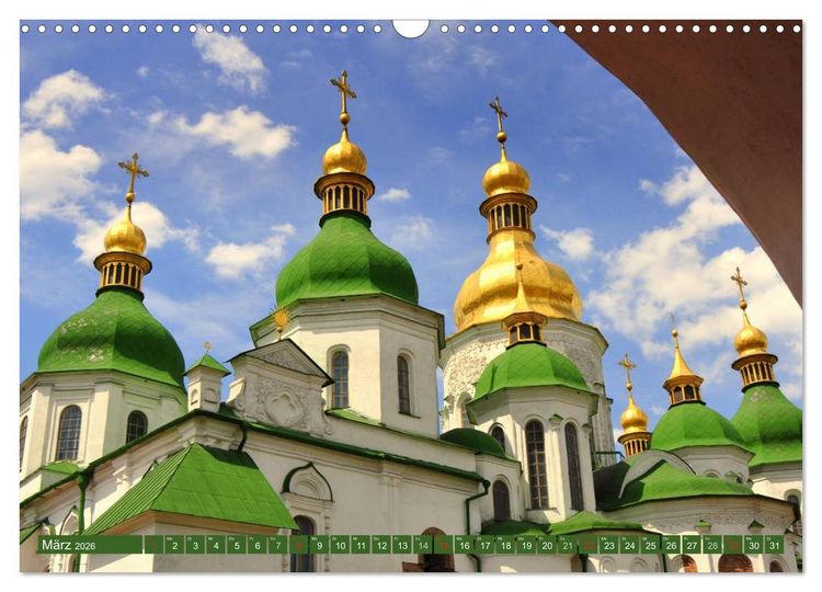 Produktbild: Kiew - Hauptstadt der Ukraine (Wandkalender 2026 DIN A3 quer), CALVENDO Monatskalender