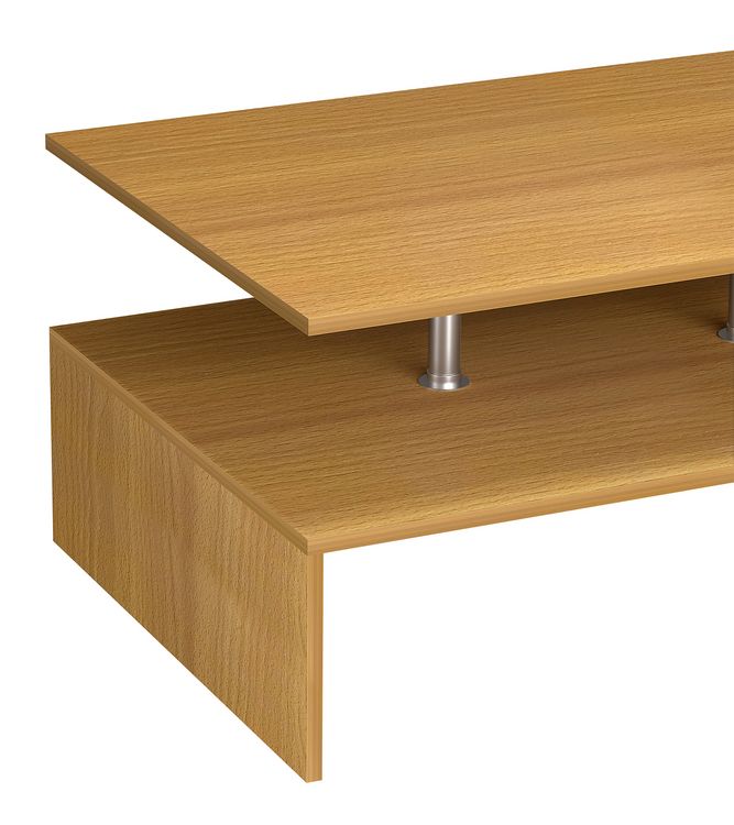 Produktbild: Holz Sofatisch Couchtisch Wohnzimmertisch Maliso L
