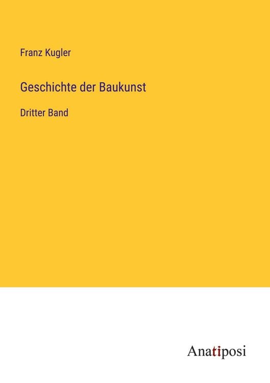 Produktbild: Geschichte der Baukunst