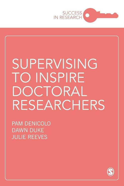 Produktbild: Supervising to Inspire Doctoral Researchers