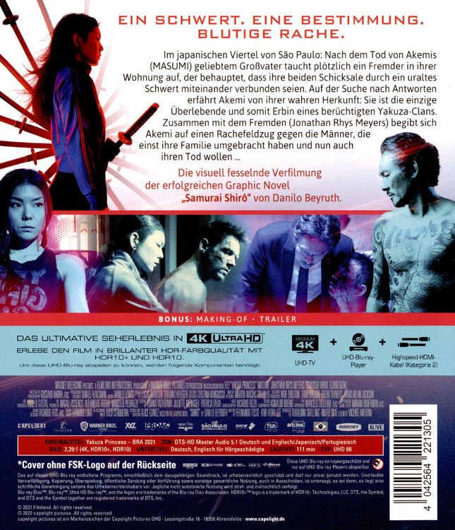 Produktbild: Yakuza Princess (4K UHD-Blu-ray)