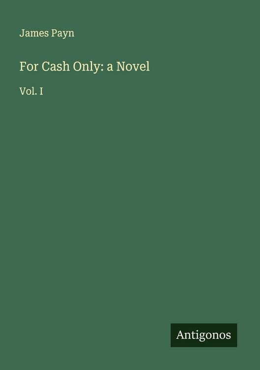 Produktbild: For Cash Only: a Novel