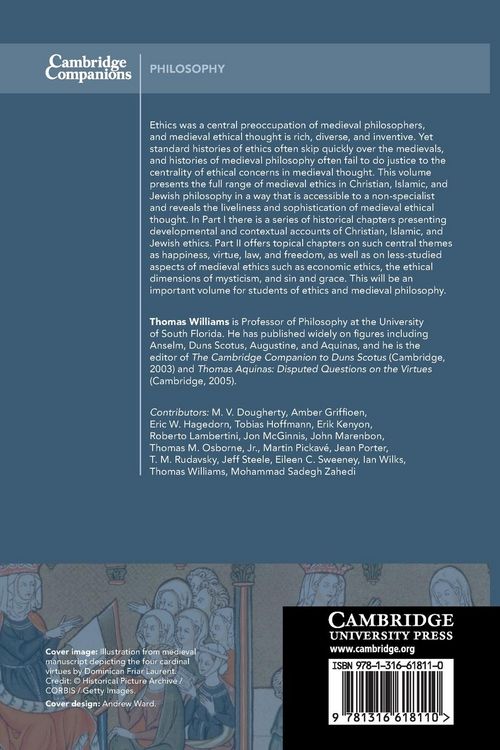 Produktbild: The Cambridge Companion to Medieval Ethics