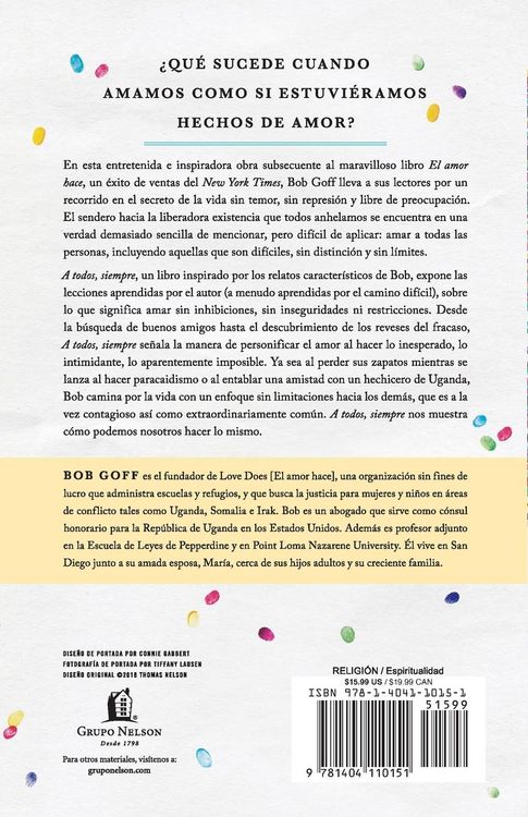 Produktbild: A todos, siempre Softcover Everybody, Always