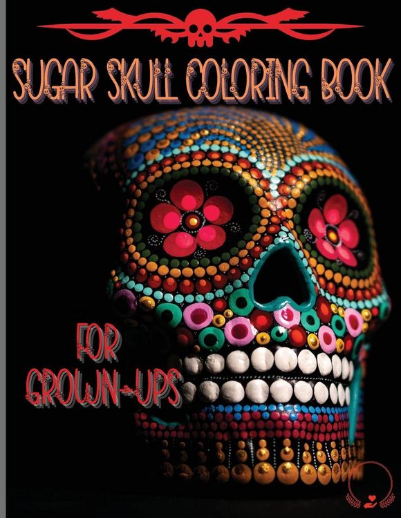 Produktbild: Sugar Skull Coloring Book for Grown-Ups