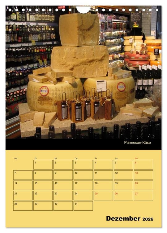 Produktbild: Alles K&auml;se / Planer (Wandkalender 2026 DIN A4 hoch), CALVENDO Monatskalender