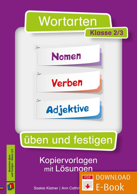 Produktbild: Wortarten &uuml;ben und festigen - Klasse 2/3