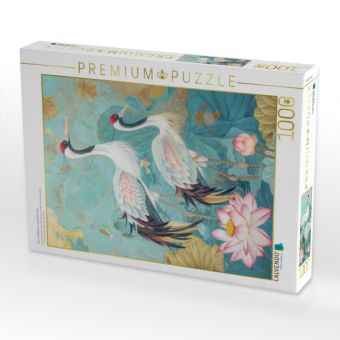 Produktbild: CALVENDO Puzzle Tiere und Natur im asiatischen Stil | 1000 Teile Lege-Gr&ouml;&szlig;e 64x48cm Foto-Puzzle f&uuml;r gl&uuml;ckliche Stunden