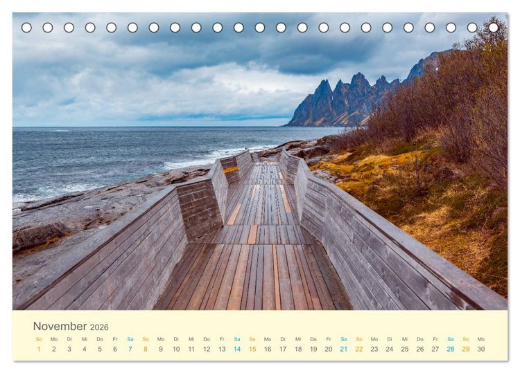Produktbild: Wanderwege - zu Fu&szlig; in Europa (Tischkalender 2026 DIN A5 quer), CALVENDO Monatskalender