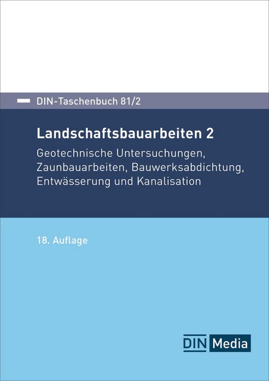 Produktbild: DIN-Taschenbuch 81/2