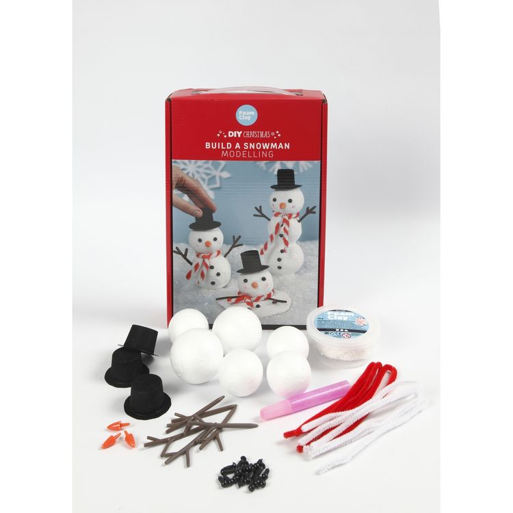 Produktbild: Creativ Company DIY Sets Modellieren Kreativ Set, Schneemann, 1 Set