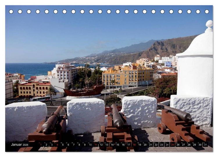 Produktbild: San Miguel de la Palma (Tischkalender 2026 DIN A5 quer), CALVENDO Monatskalender