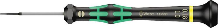 Produktbild: Wera 2035 Elektronik- u. Feinmechanik Schlitz-Schraubendreher Klingenbreite: 1 mm Klingenl&auml;nge: 40 mm