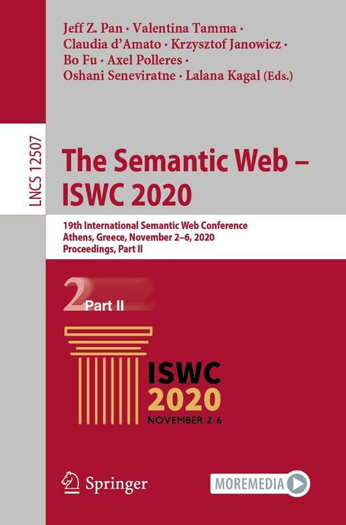 Produktbild: The Semantic Web - ISWC 2020