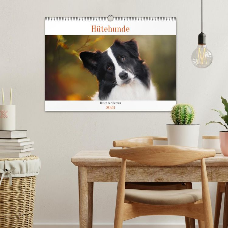 Produktbild: H&uuml;tehunde - H&uuml;ter der Herzen (Wandkalender 2026 DIN A3 quer), CALVENDO Monatskalender
