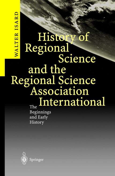 Produktbild: History of Regional Science and the Regional Science Association International