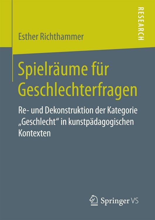 Produktbild: Spielr&auml;ume f&uuml;r Geschlechterfragen