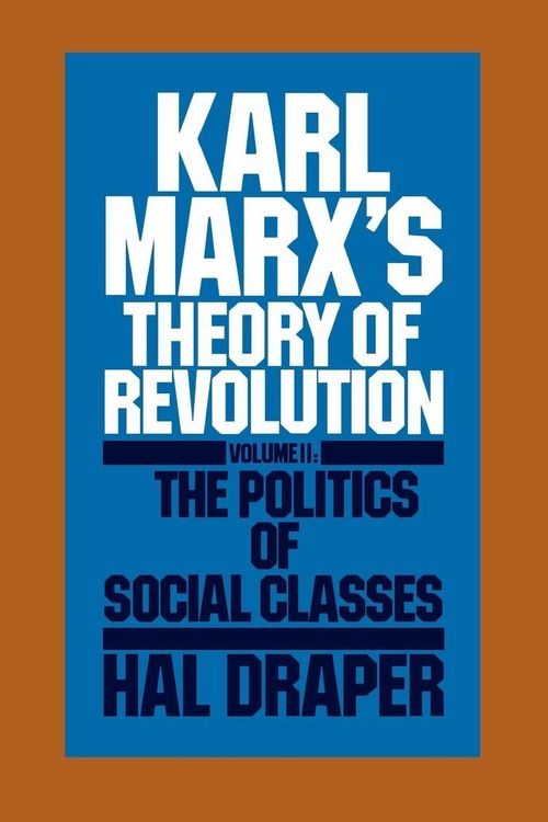 Produktbild: Karl Marx's Theory of Revolution Vol. II