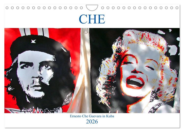 Produktbild: CHE - Ernesto Che Guevara in Kuba (Wandkalender 2026 DIN A4 quer), CALVENDO Monatskalender