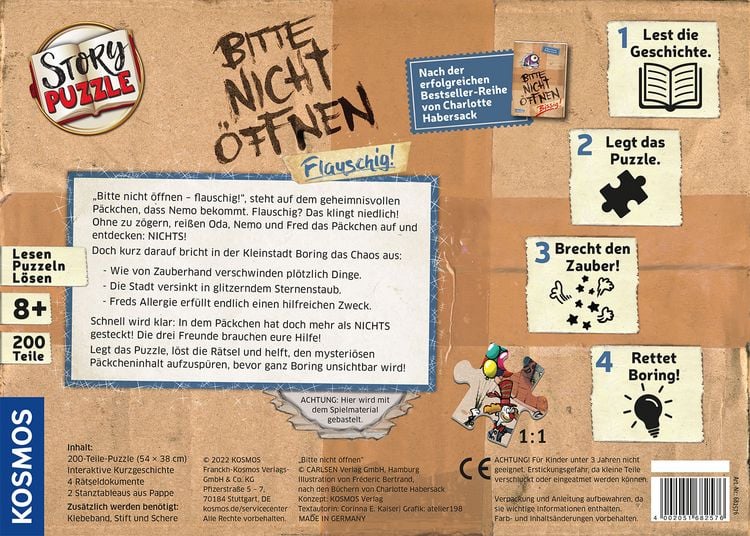 Produktbild: Story-Puzzle Bitte nicht &ouml;ffnen