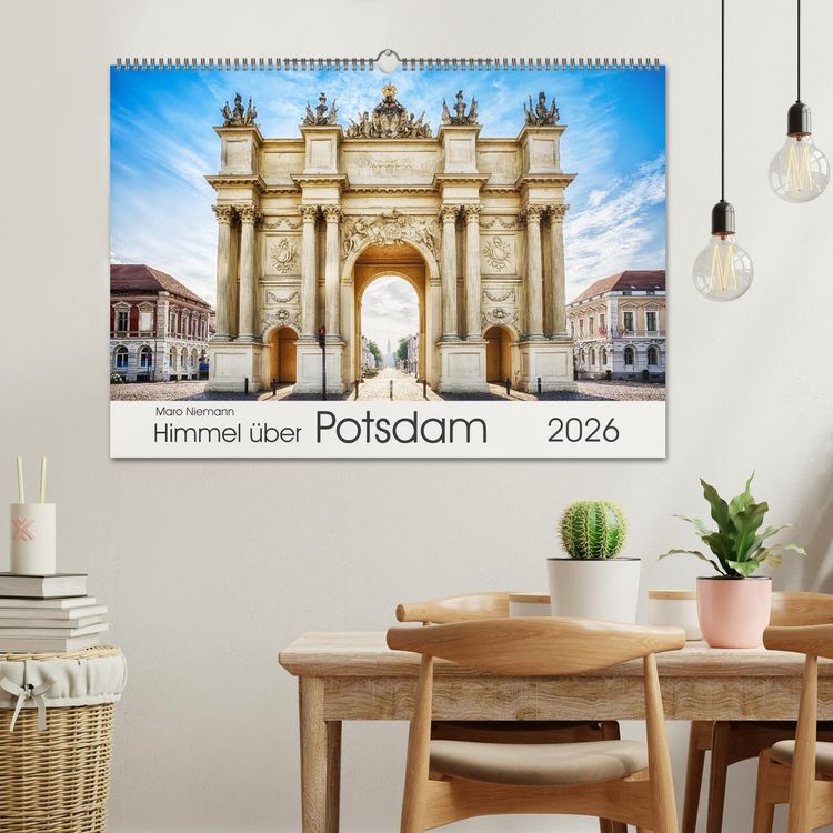 Produktbild: Himmel &uuml;ber Potsdam (Wandkalender 2026 DIN A2 quer), CALVENDO Monatskalender