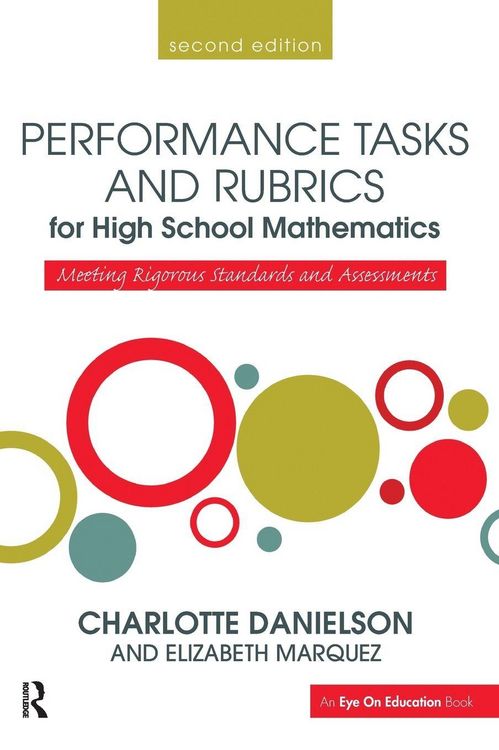 Produktbild: Performance Tasks and Rubrics for High School Mathematics