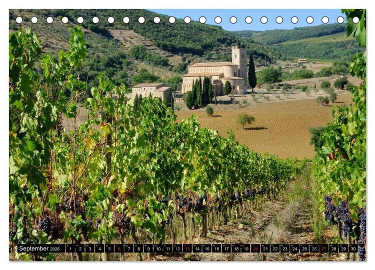 Produktbild: Italia (Tischkalender 2026 DIN A5 quer), CALVENDO Monatskalender
