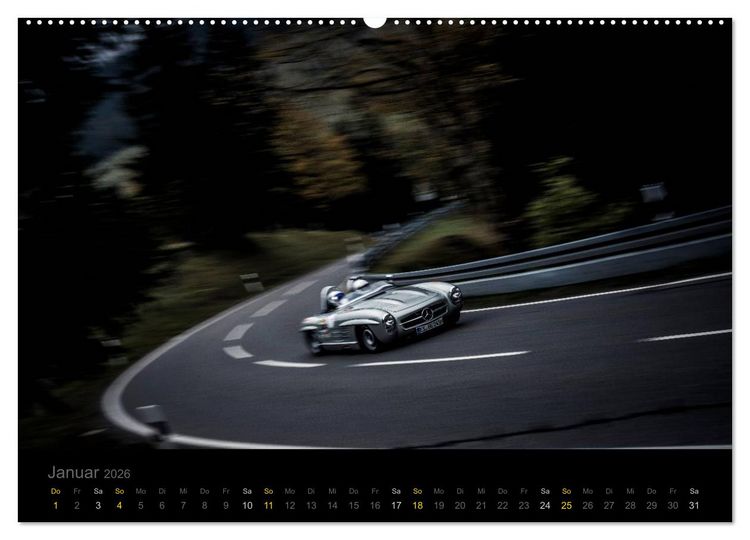 Produktbild: Mercedes Benz 300SL - Racing (Wandkalender 2026 DIN A2 quer), CALVENDO Monatskalender