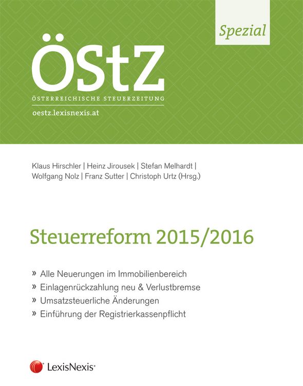 Produktbild: Steuerreform 2015/2016