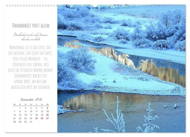 Produktbild: Was uns tr&auml;gt, wenn alles wankt. &Uuml;ber das Wachsen an Krisen (Wandkalender 2026 DIN A2 quer), CALVENDO Monatskalender