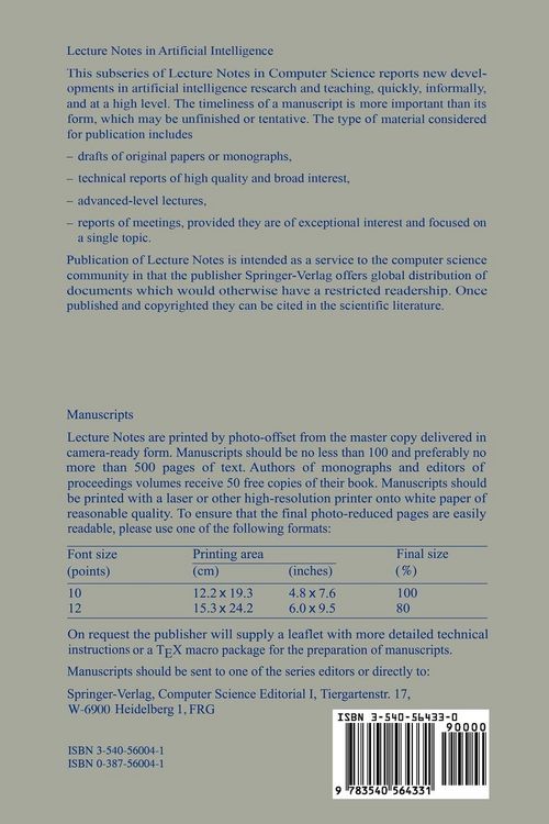 Produktbild: Nonmonotonic and Inductive Logic