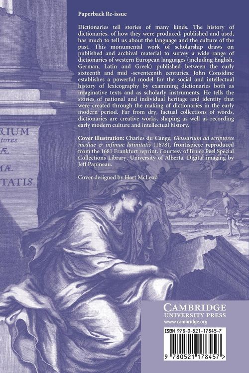Produktbild: Dictionaries in Early Modern Europe