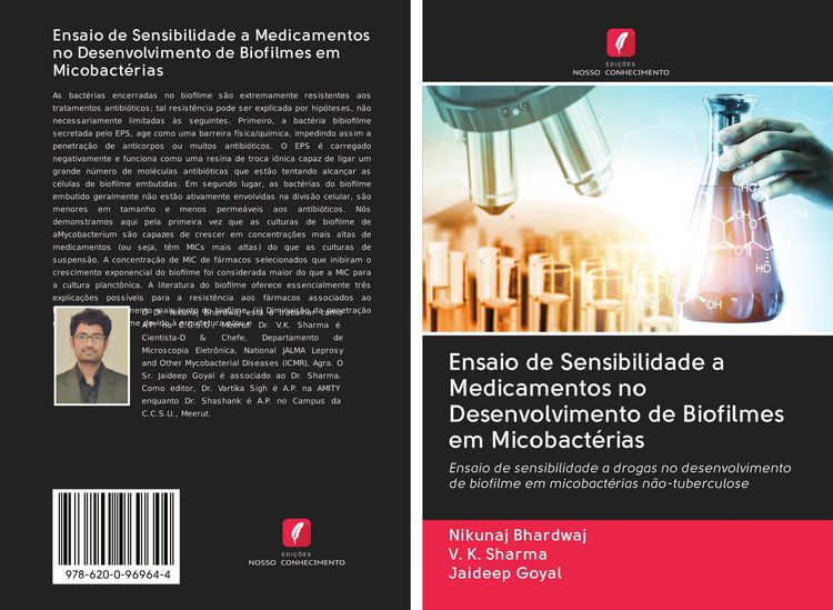 Produktbild: Ensaio de Sensibilidade a Medicamentos no Desenvolvimento de Biofilmes em Micobact&eacute;rias