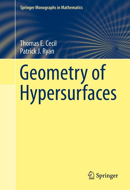 Produktbild: Geometry of Hypersurfaces