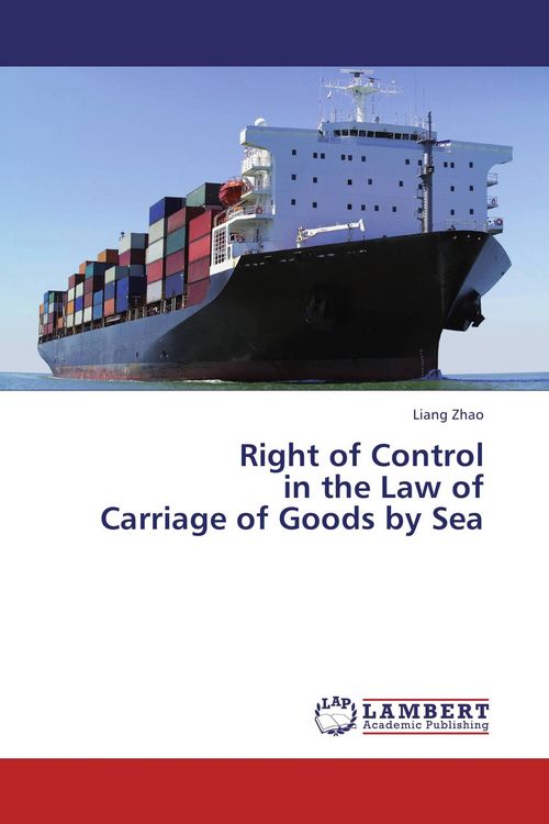 Produktbild: Right of Control in the Law of Carriage of Goods by Sea