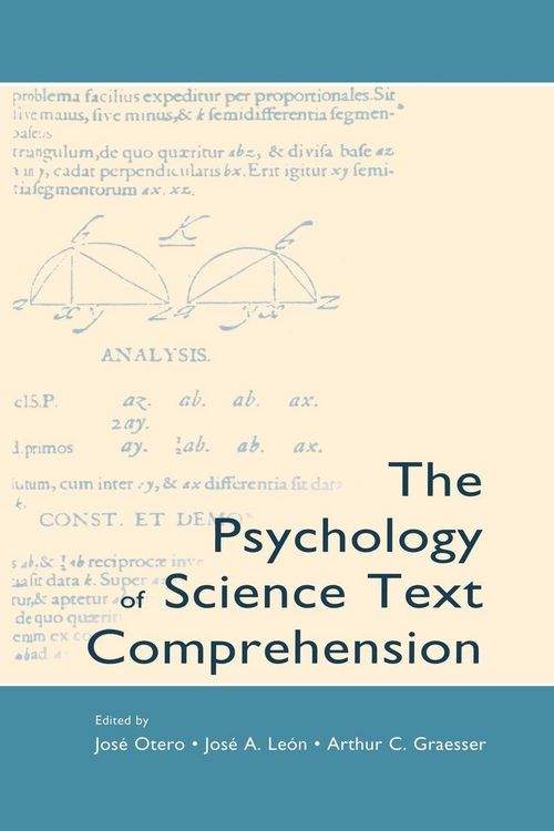 Produktbild: The Psychology of Science Text Comprehension