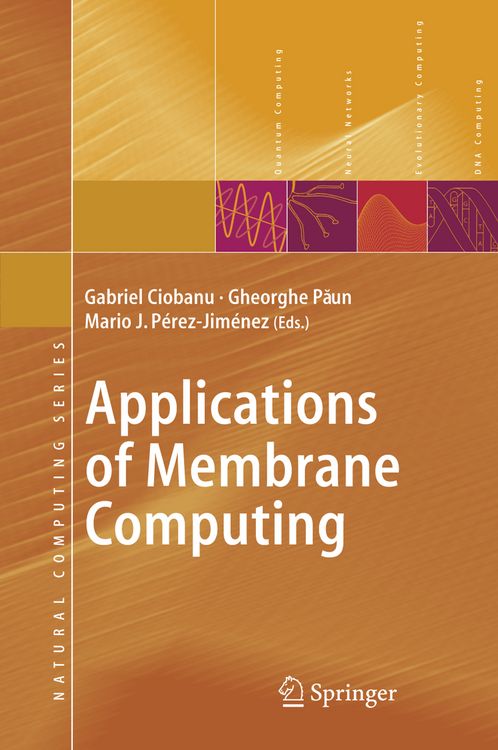 Produktbild: Applications of Membrane Computing