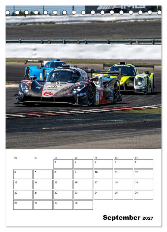 Produktbild: PROTOTYPE RACING am N&uuml;rburgring (Tischkalender 2027 DIN A5 hoch), CALVENDO Monatskalender
