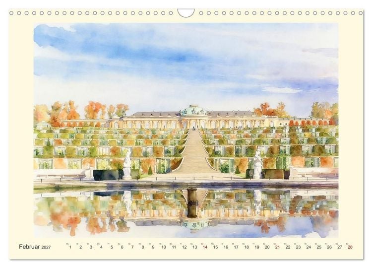 Produktbild: Abwechslungsreiches Brandenburg (Wandkalender 2027 DIN A3 quer), CALVENDO Monatskalender