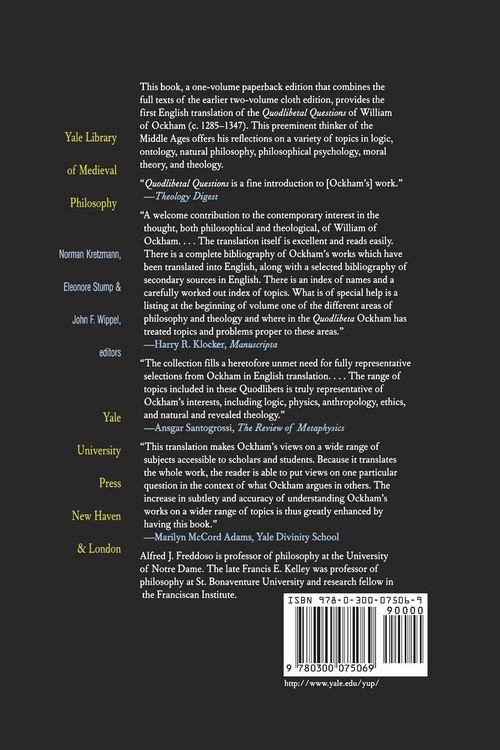 Produktbild: Quodlibetal Questions