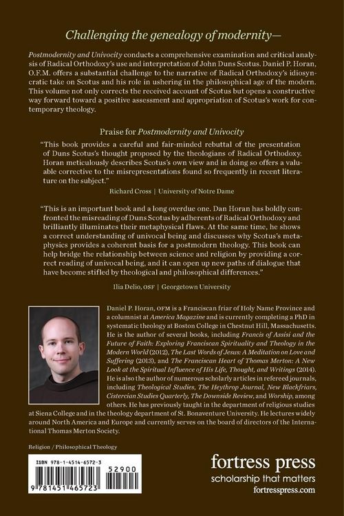 Produktbild: Postmodernity and Univocity