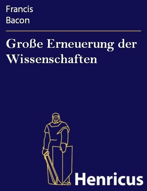Produktbild: Gro&szlig;e Erneuerung der Wissenschaften