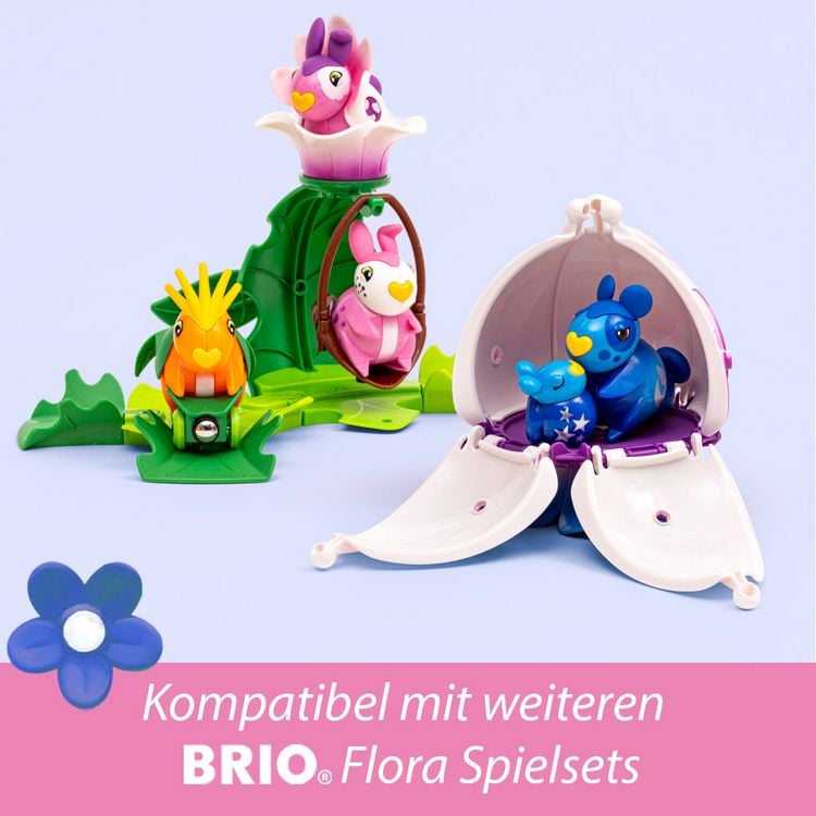 Produktbild: BRIO Flora - 36214 Lavender & Grape | Spielfiguren f&uuml;r endlosen fantasievollen Spielspa&szlig; f&uuml;r M&auml;dchen und Jungen ab 3 Jahren - wundersch&ouml;nes Geschenk
