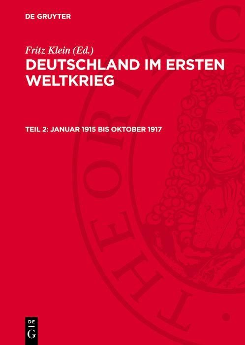 Produktbild: Januar 1915 bis Oktober 1917