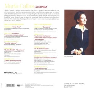 Produktbild: La Divina-Maria Callas(Black Vinyl)