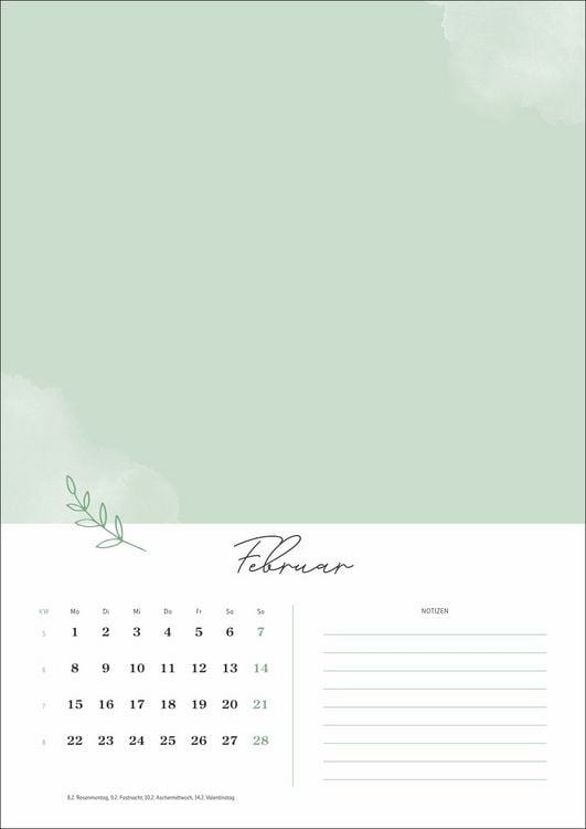 Produktbild: Kreativkalender Gl&uuml;cksmomente A4 2027